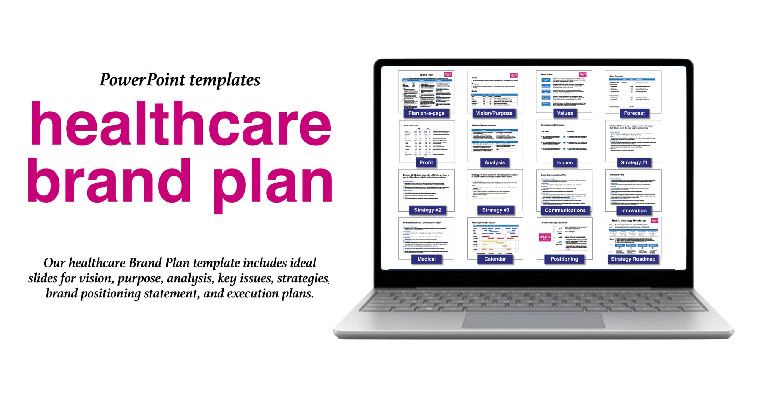 healthcare brand plan template 2.0