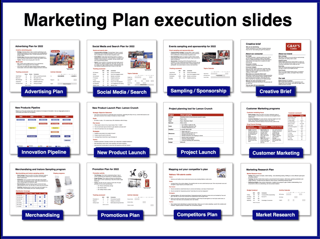 Marketing Plan template Marketing Plan examples