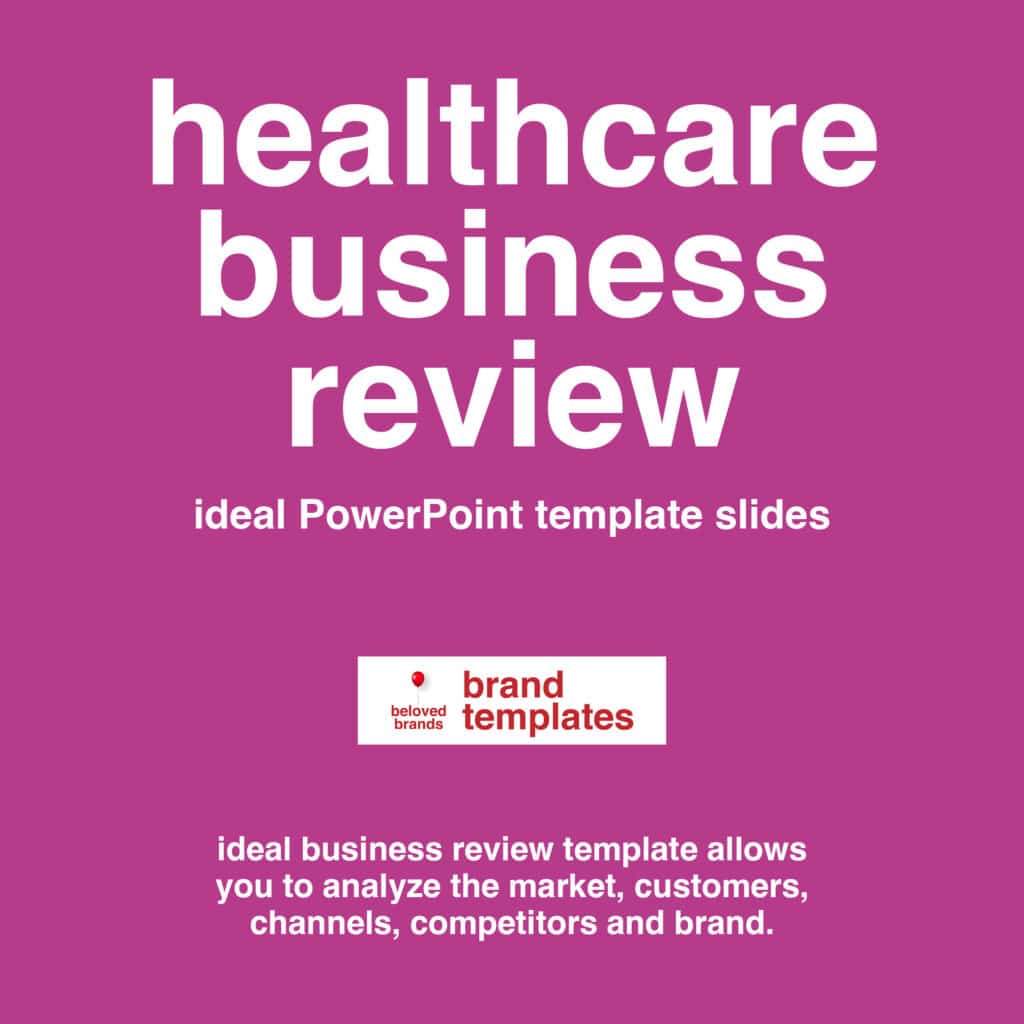 Healthcare Business Review template