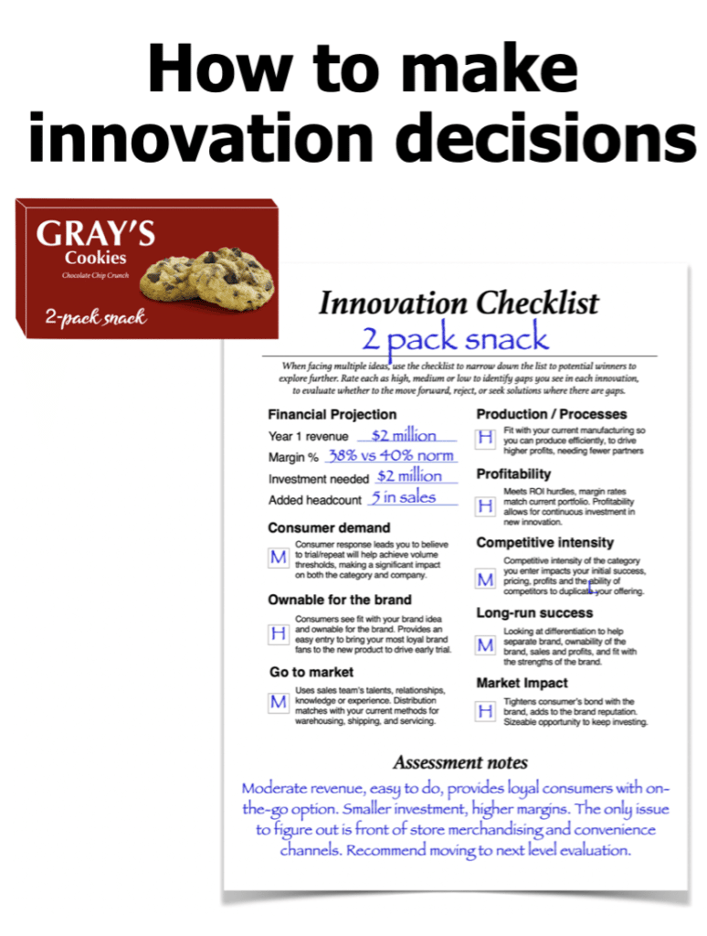 Product Innovation Decisions
