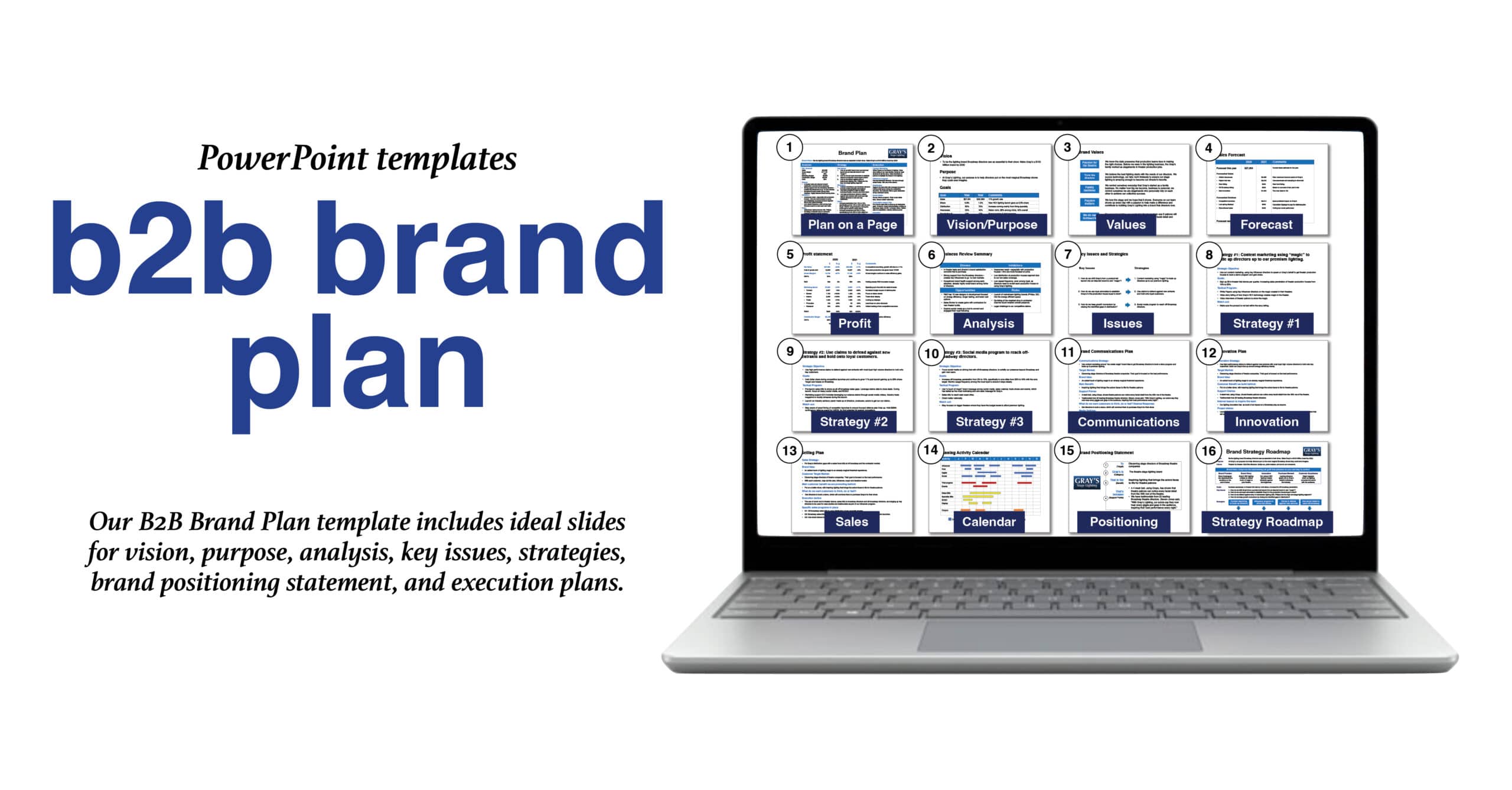 B2B Brand Plan Template For B2B Marketers - Beloved Brands